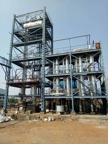 Evaporator Column Installation
