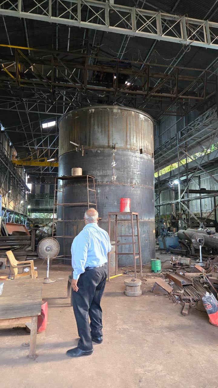 Pressure Vessel Fabrication Workshop