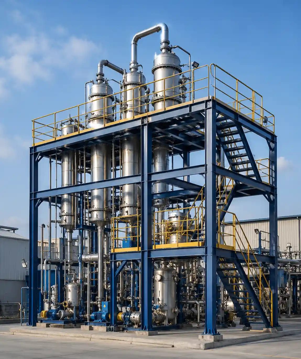 MEE Evaporator Structure